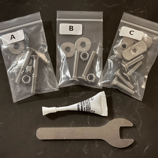 FL5 Civic Type R Project Aero Front Lip Hardware Kit