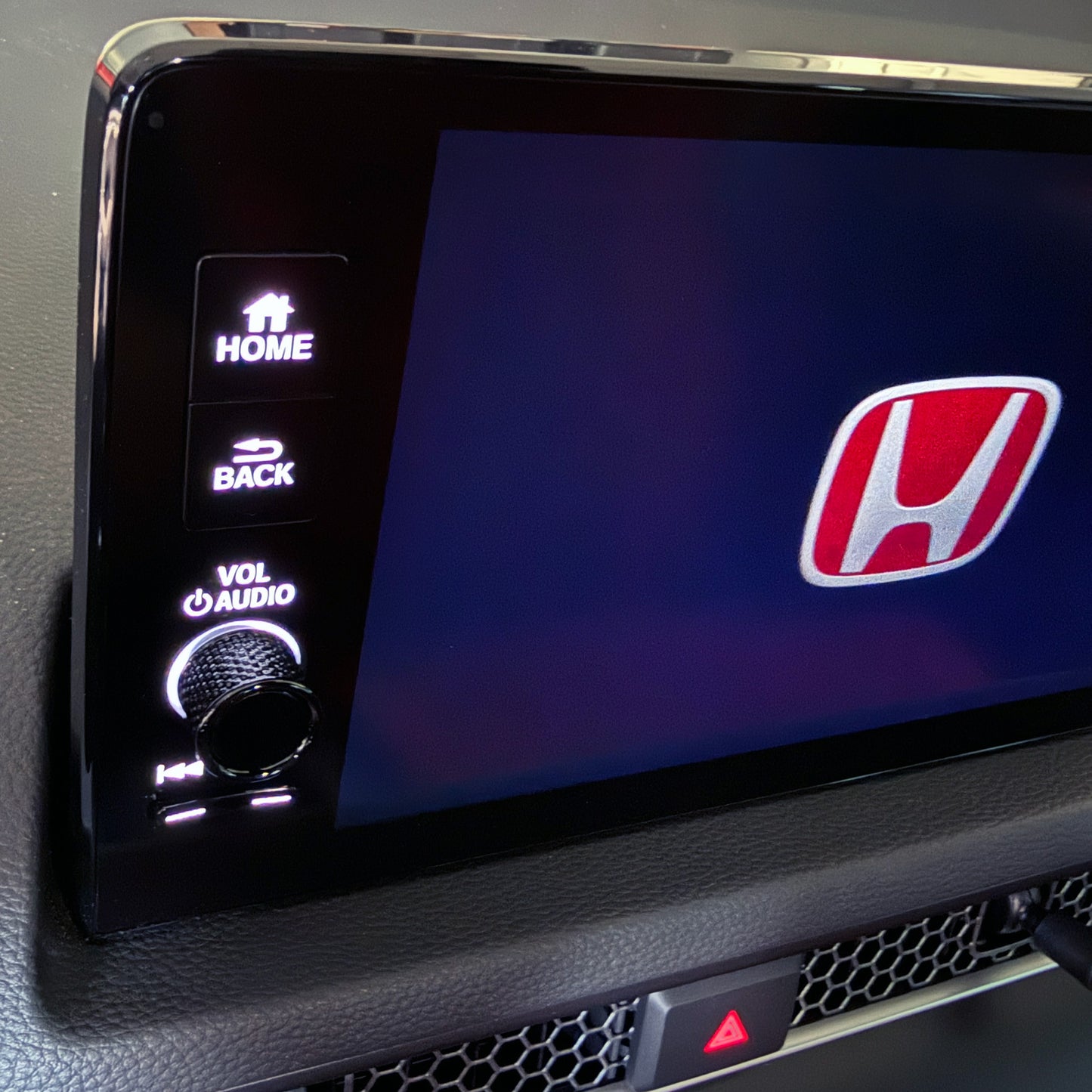 STRIX Gloss Black 9" Radio Volume Knob Honda Civic Acura Integra