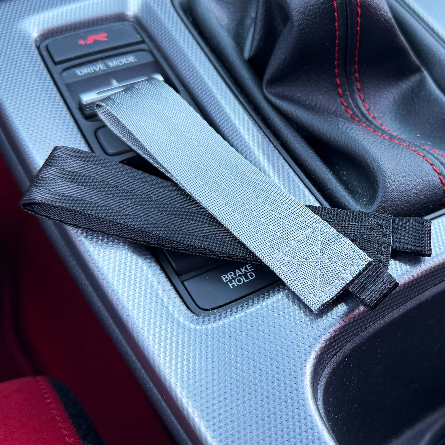 Carbon Fiber Style Key Fob Cover + STRIX Racing Lanyard (Bundle)