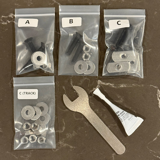 FL5 Civic Type R Project Aero Front Lip Hardware Kit